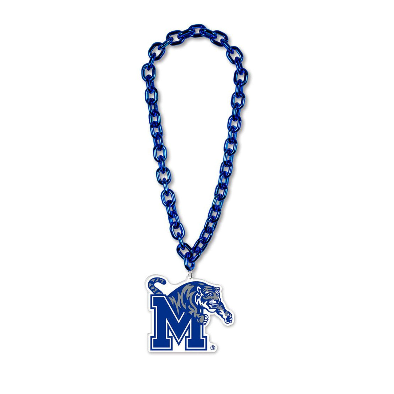 Wincraft Memphis Tigers Fan Big Chain Necklace Fan Gear NCAA Memphis Tigers