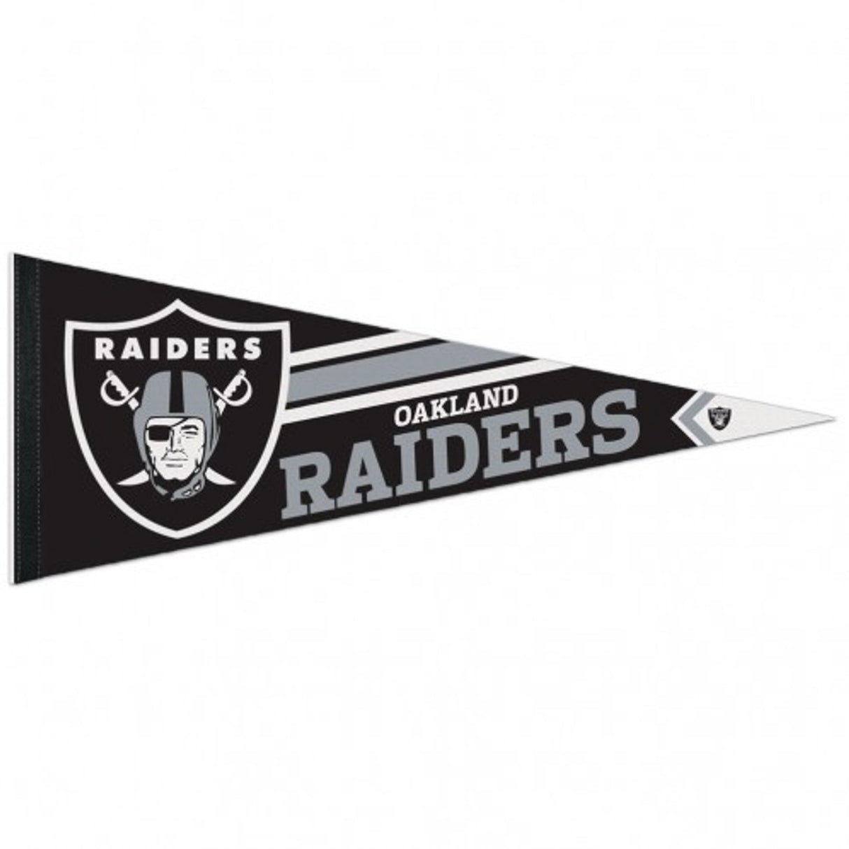 Wincraft Las Vegas Raiders Premium Style Pennant 12x30 Fan Gear NFL Las Vegas Raiders