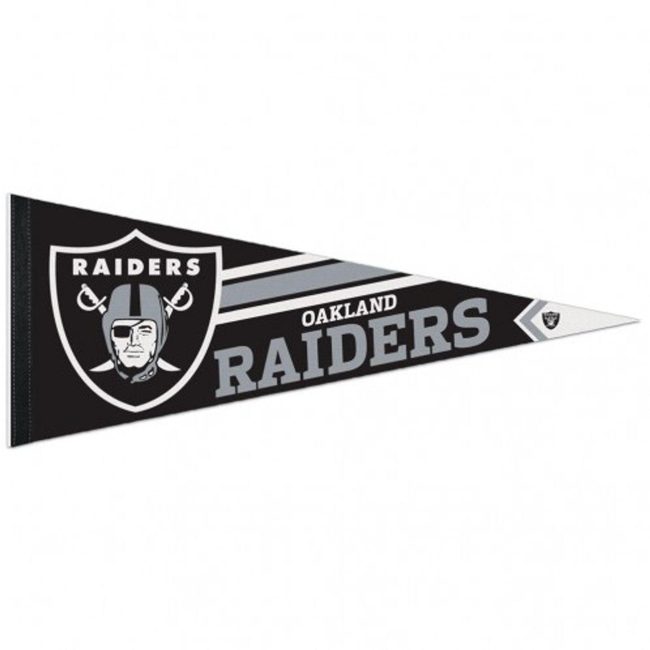 Wincraft Las Vegas Raiders Premium Style Pennant 12x30 Fan Gear NFL Las Vegas Raiders