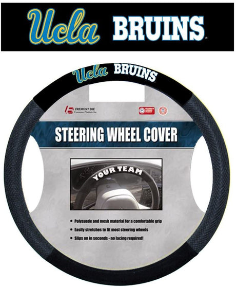 Fremont Die UCLA Bruins Mesh Style Steering Wheel Cover Fan Gear NCAA UCLA Bruins