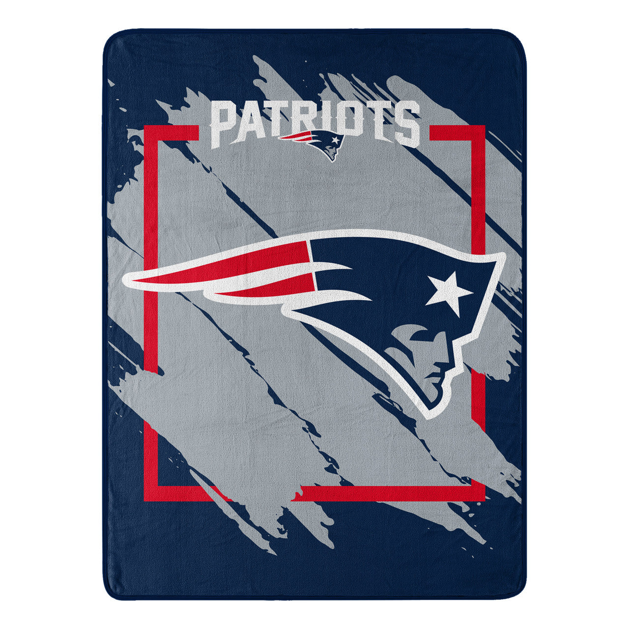 Northwest Company New England Patriots Micro Raschel Dimensional Design Blanket 46x60 Fan Gear NFL New England Patriots