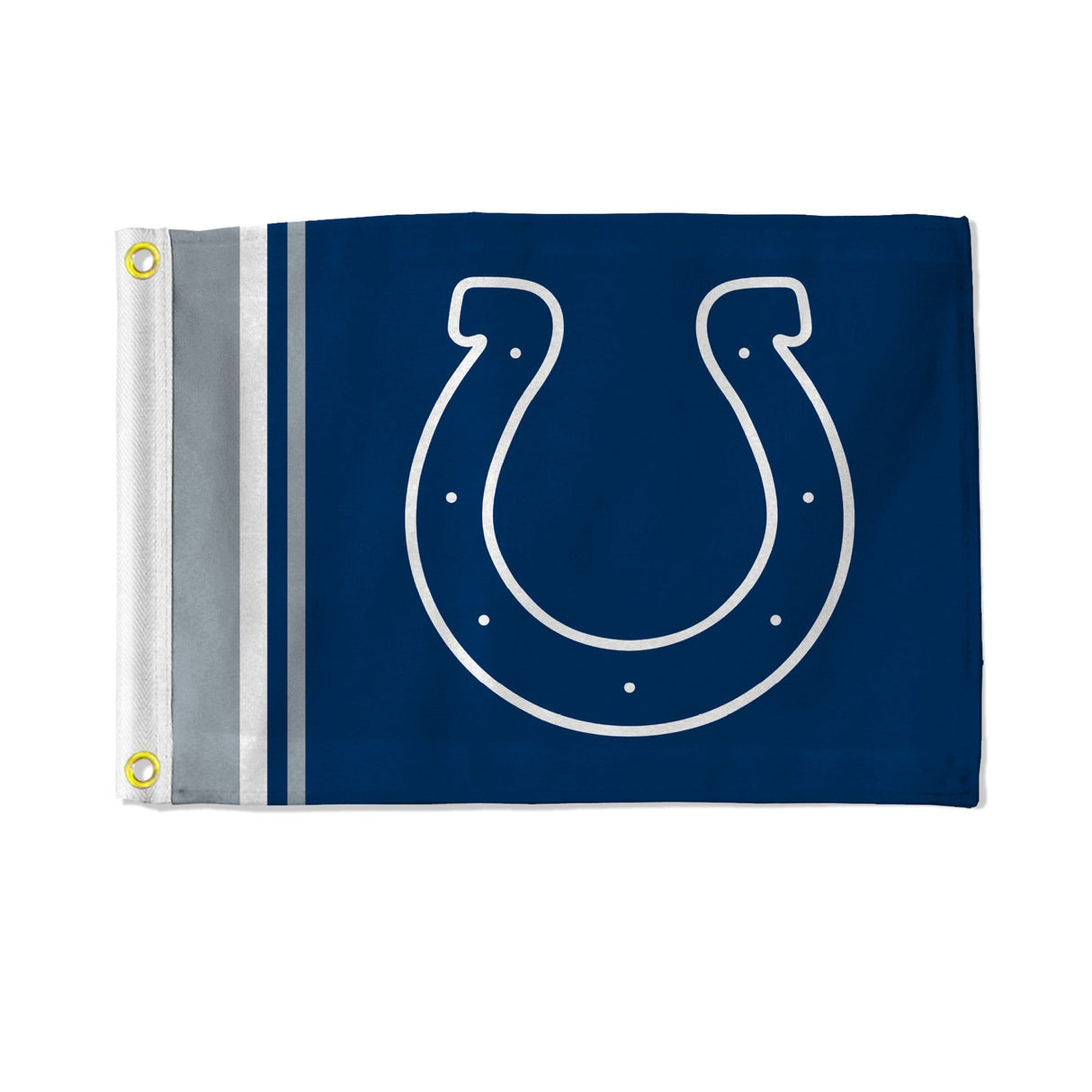 Rico Industries Indianapolis Colts Striped Utility Flag 12x17 Fan Gear NFL Indianapolis Colts