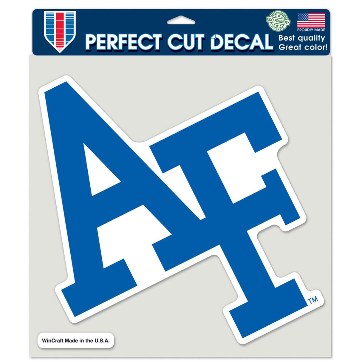 Wincraft Air Force Falcons Color Perfect Cut Decal 8x8 Fan Gear NCAA Air Force Falcons