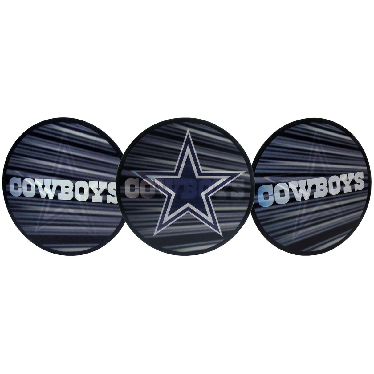 Siskiyou Dallas Cowboys Lenticular Decal Fan Gear NFL Dallas Cowboys