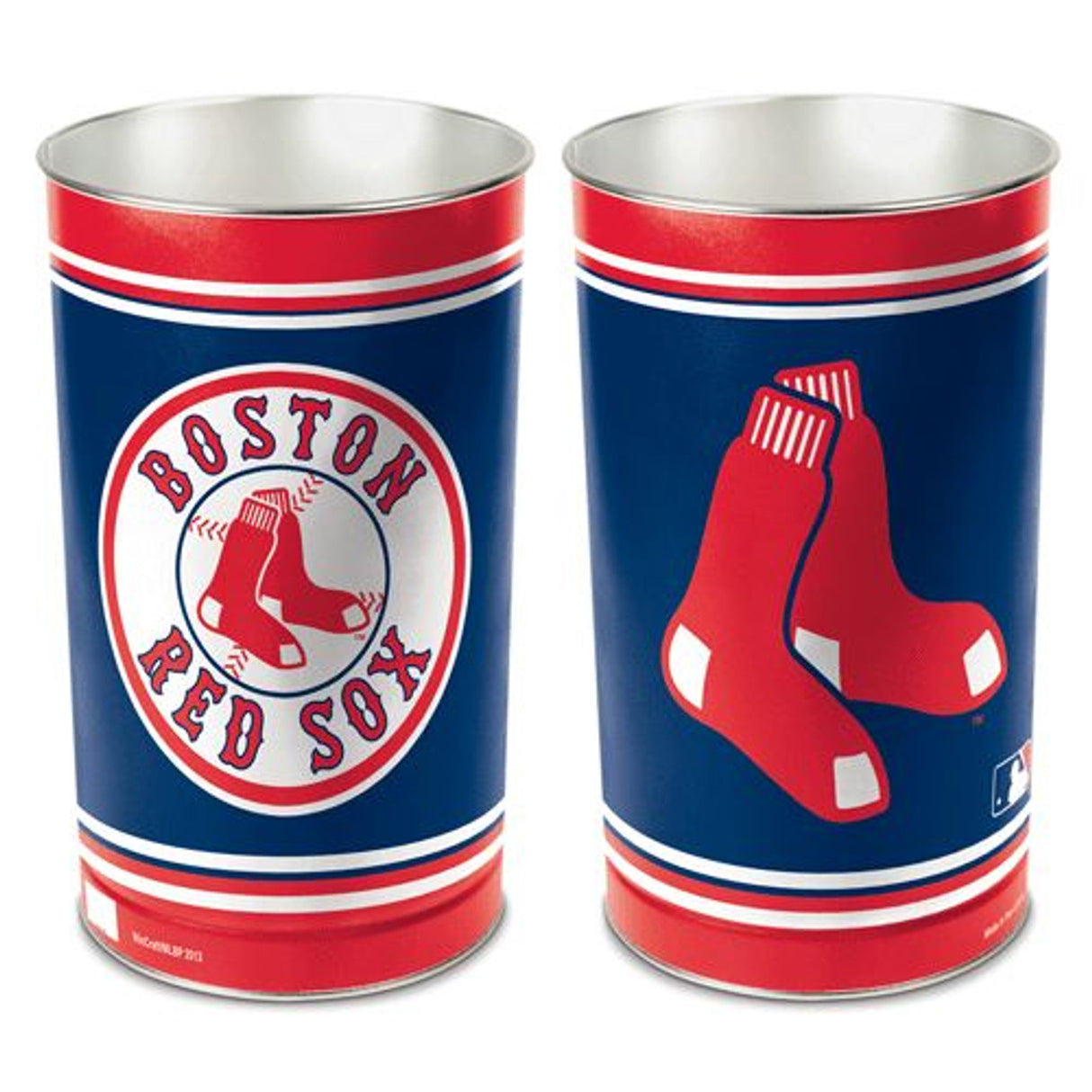 Wincraft Boston Red Sox 15 Inch Wastebasket Fan Gear MLB Boston Red Sox