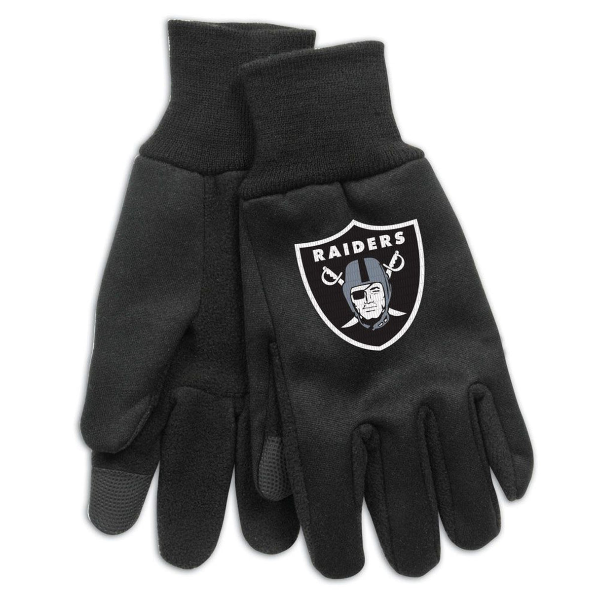 Wincraft Las Vegas Raiders Technology Style Adult Size Gloves Fan Gear NFL Las Vegas Raiders