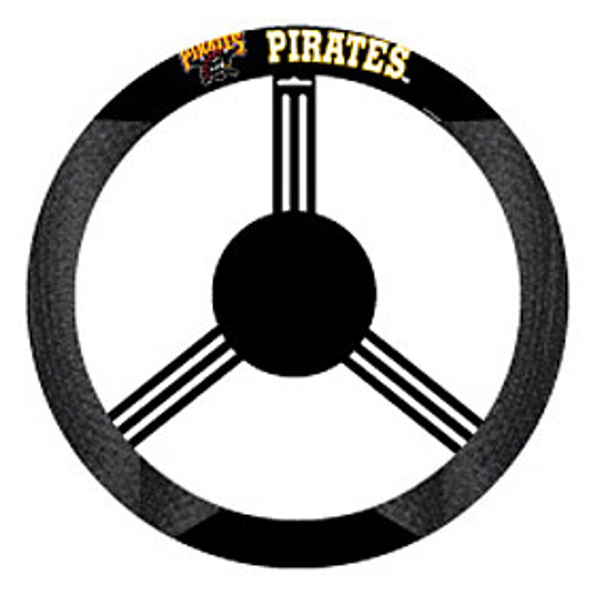 Fremont Die Pittsburgh Pirates Mesh Style Steering Wheel Cover Fan Gear MLB Pittsburgh Pirates