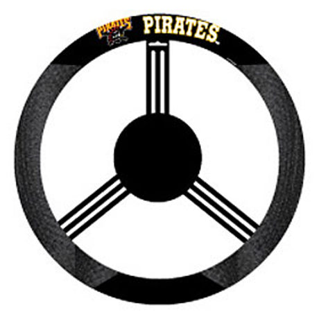 Fremont Die Pittsburgh Pirates Mesh Style Steering Wheel Cover Fan Gear MLB Pittsburgh Pirates