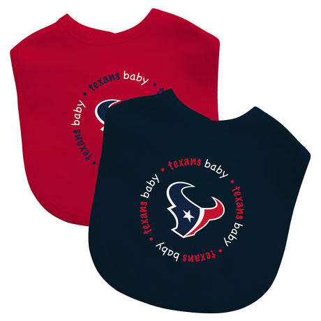 Masterpieces Puzzle Company Houston Texans 2 Pack Baby Bib Fan Gear NFL Houston Texans