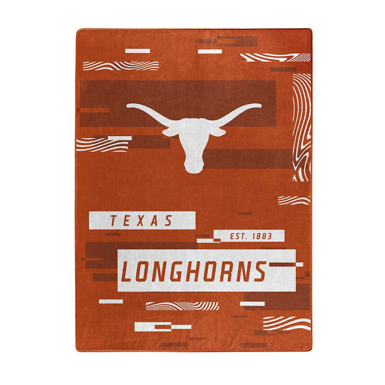 Northwest Company Texas Longhorns Raschel Digitize Design Blanket 60x80 Fan Gear NCAA Texas Longhorns