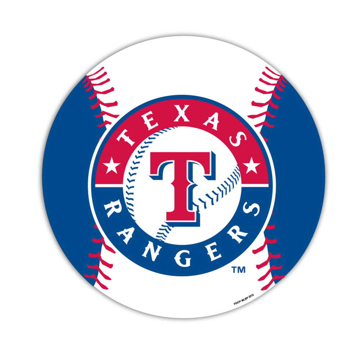 Fremont Die Texas Rangers 8 Inch Car Magnet Fan Gear MLB Texas Rangers
