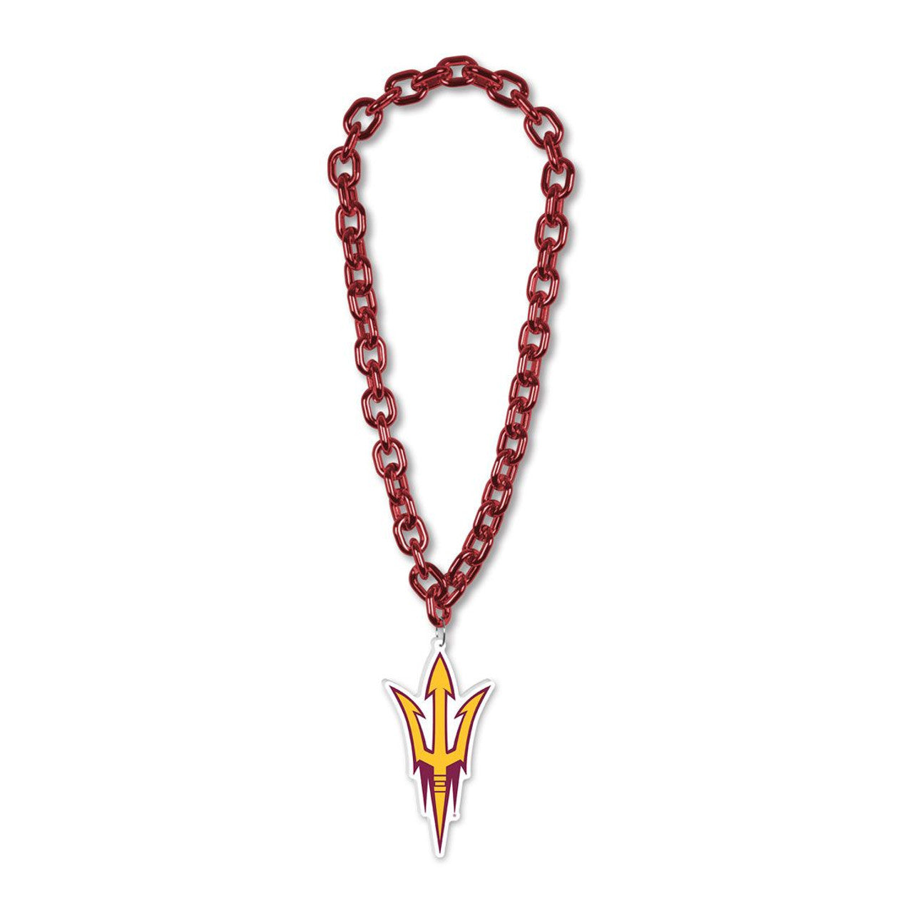 Wincraft Arizona State Sun Devils Fan Big Chain Necklace Fan Gear NCAA Arizona State Sun Devils