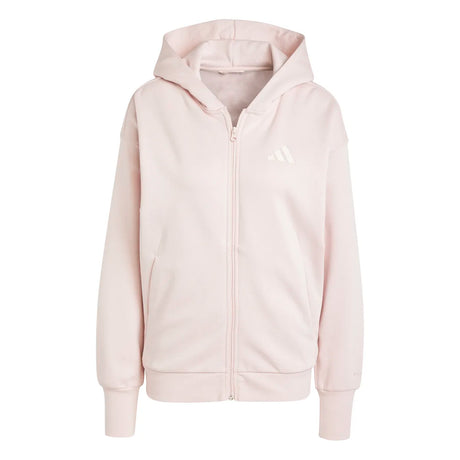 adidas Women's ALL SZN Fleece Full-Zip Hoodie Womens Apparel Sweatshirts & Fleece