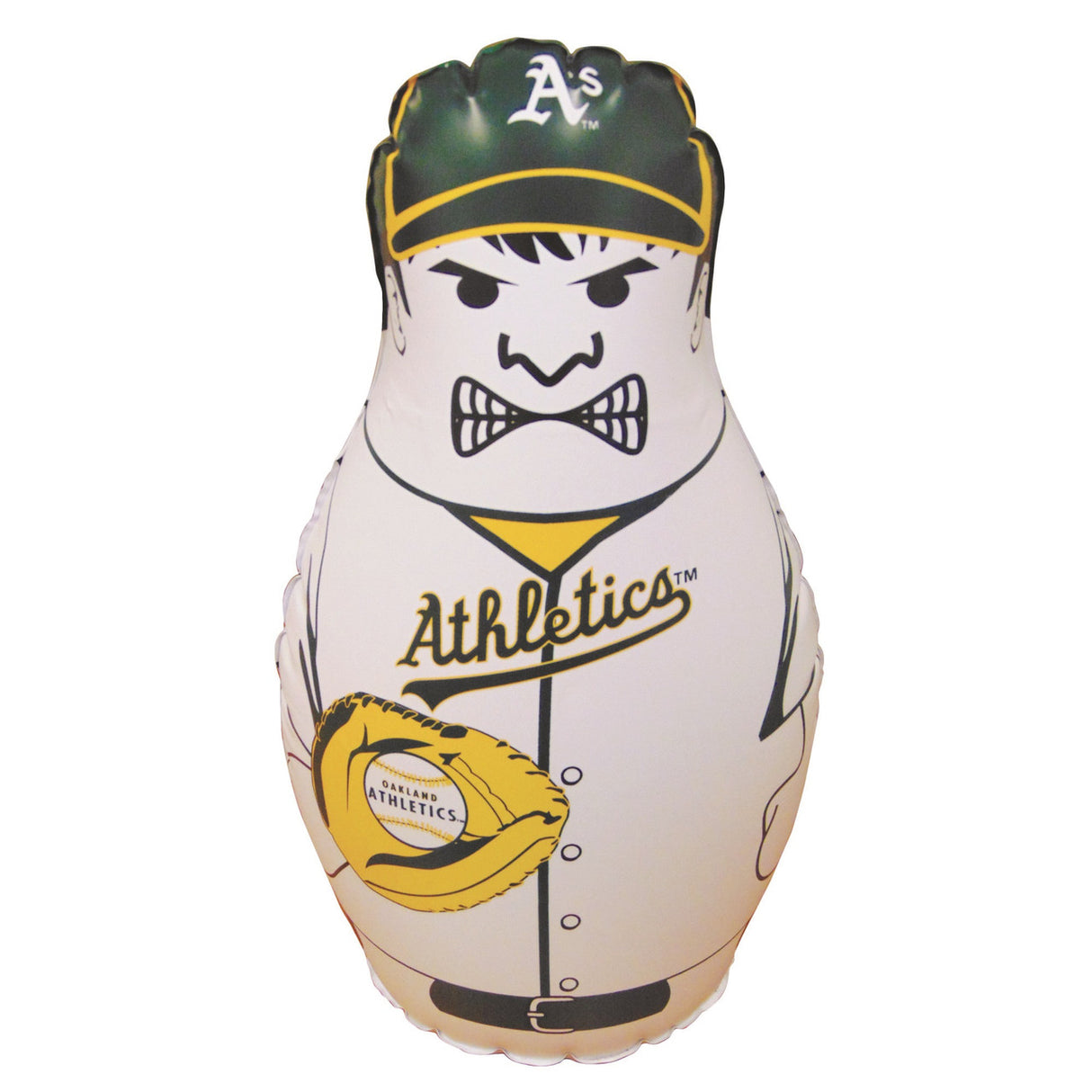 Fremont Die Oakland Athletics Mini Bop Bag Fan Gear MLB Oakland Athletics