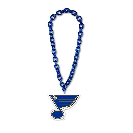 Wincraft St. Louis Blues Fan Big Chain Necklace Fan Gear NCAA St. Louis Blues