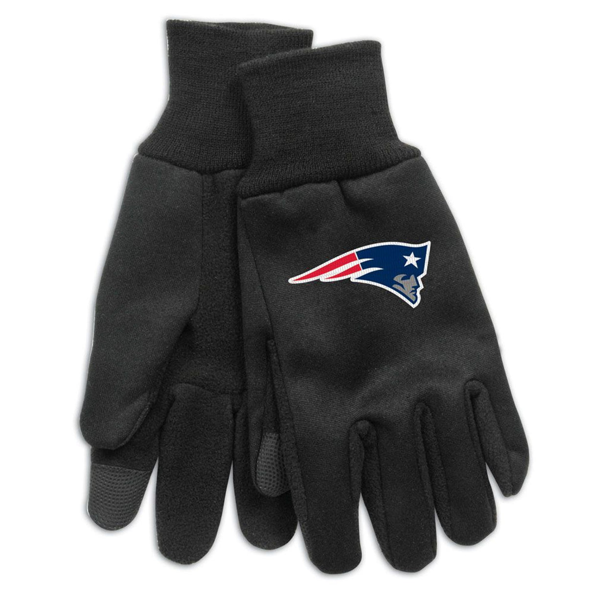 Wincraft New England Patriots Technology Style Adult Size Gloves Fan Gear NFL New England Patriots