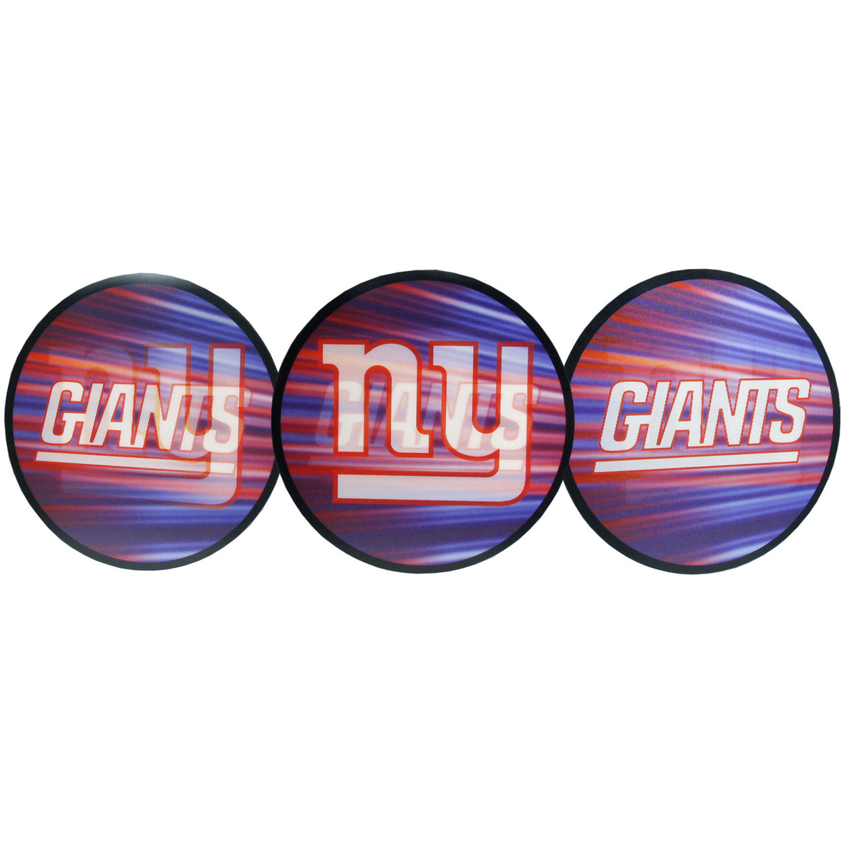 Siskiyou New York Giants Lenticular Decal Fan Gear NFL New York Giants
