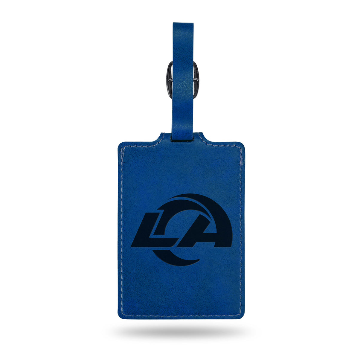 Rico Industries Los Angeles Rams Laser Engraved Luggage Tag Fan Gear NFL Los Angeles Rams