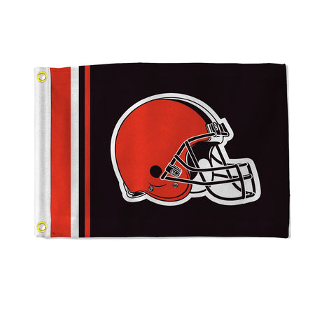 Rico Industries Cleveland Browns Striped Utility Flag 12x17 Fan Gear NFL Cleveland Browns