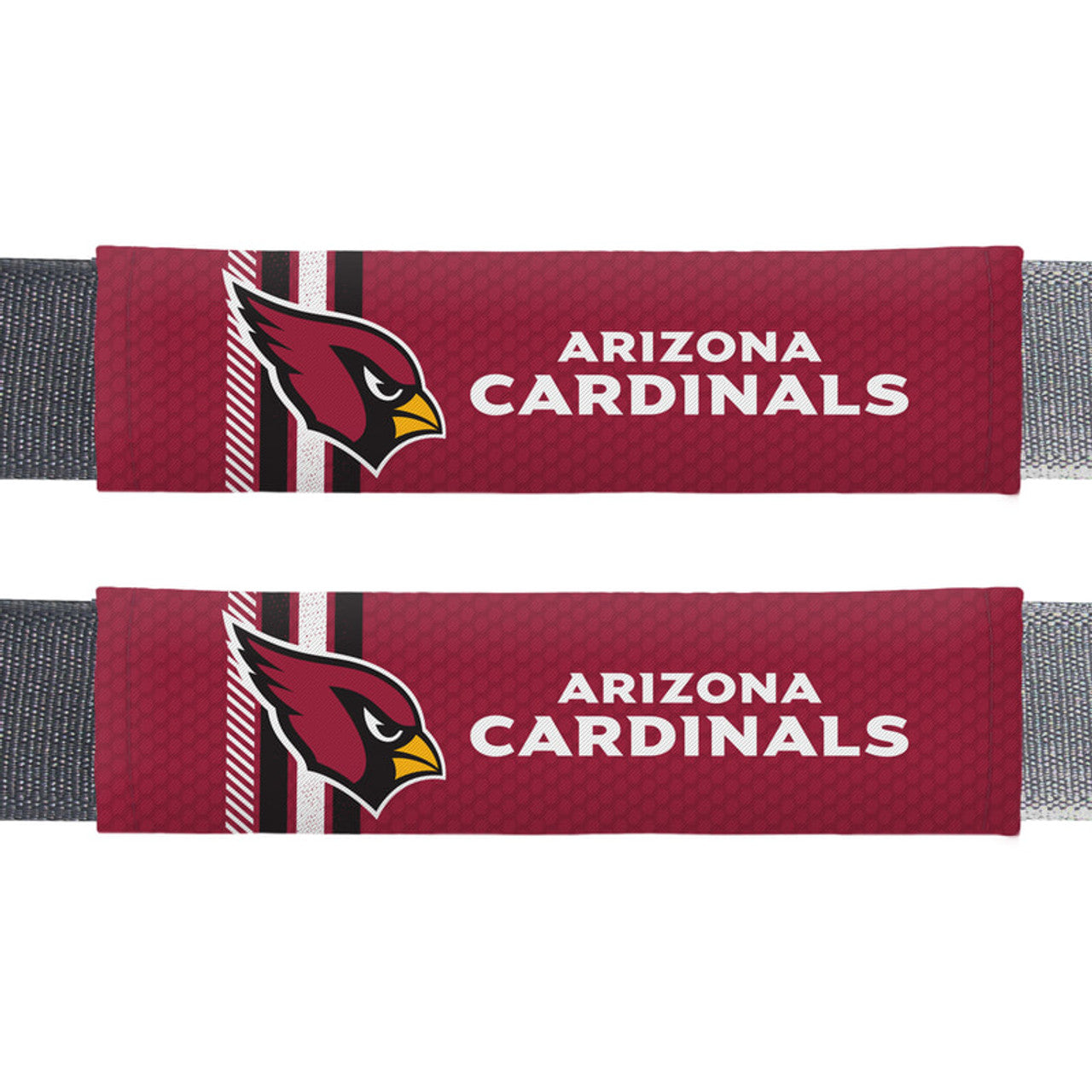 Fremont Die Arizona Cardinals Rally Design Seat Belt Pads Fan Gear NFL Arizona Cardinals