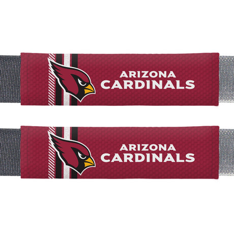 Fremont Die Arizona Cardinals Rally Design Seat Belt Pads Fan Gear NFL Arizona Cardinals