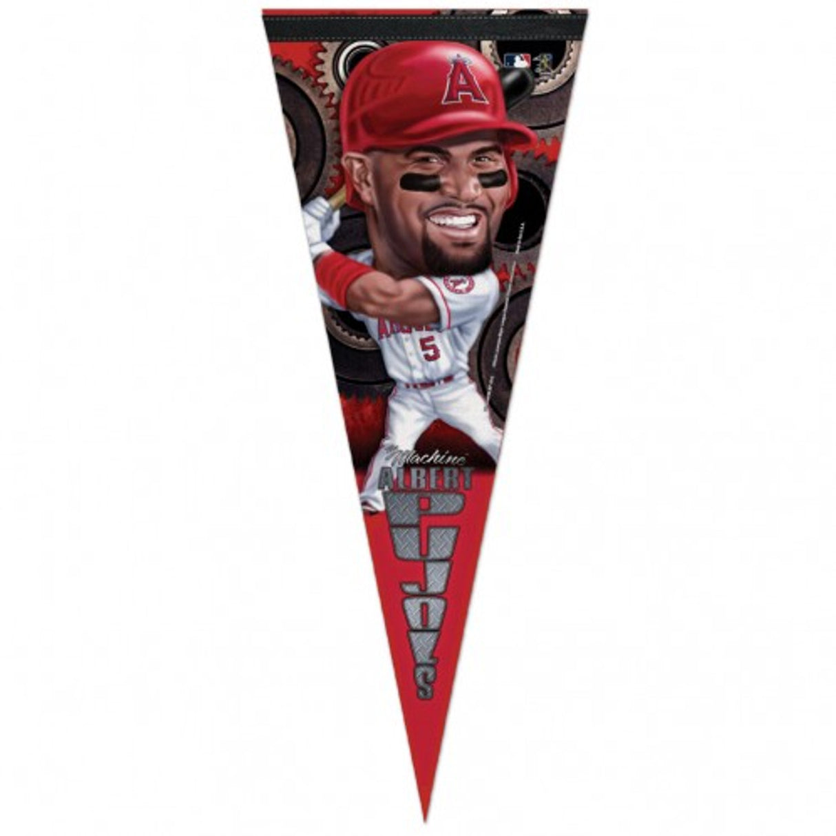 Wincraft Los Angeles Angels Premium Style Albert Pujols Design Pennant 12x30 CO Fan Gear MLB Los Angeles Angels