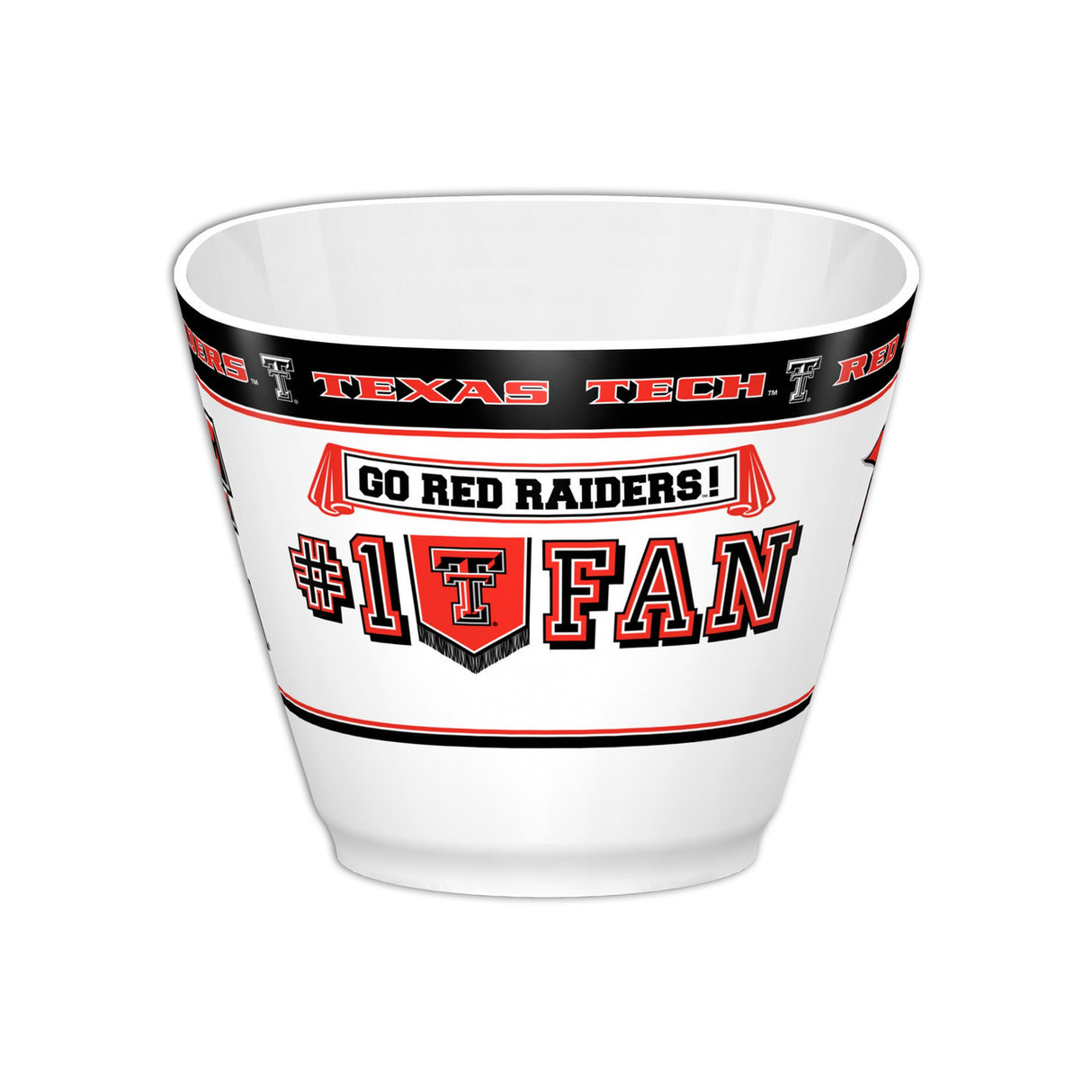 Fremont Die Texas Tech Red Raiders MVP Party Bowl Fan Gear NCAA Texas Tech Red Raiders