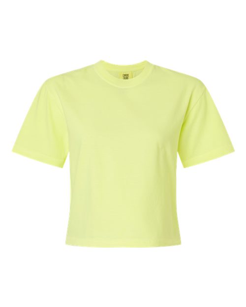 Comfort Colors Women's Heavyweight Boxy T-Shirt 3023CL Womens Apparel Shirts & Tops