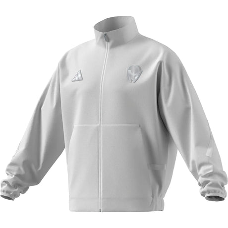adidas Men's Mahomes Too Cold ZNE Track Top Tall Mens Apparel Sweatshirts & Fleece