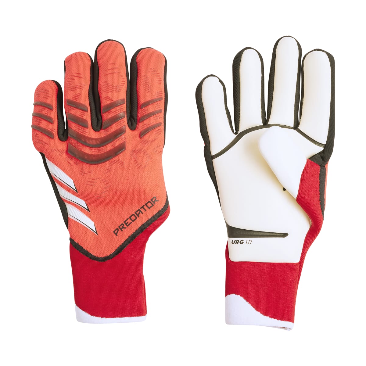 adidas Adult Predator Gloves Pro Promo Fingersave Goalkeeper Gloves Soccer Goalie Gloves Adult