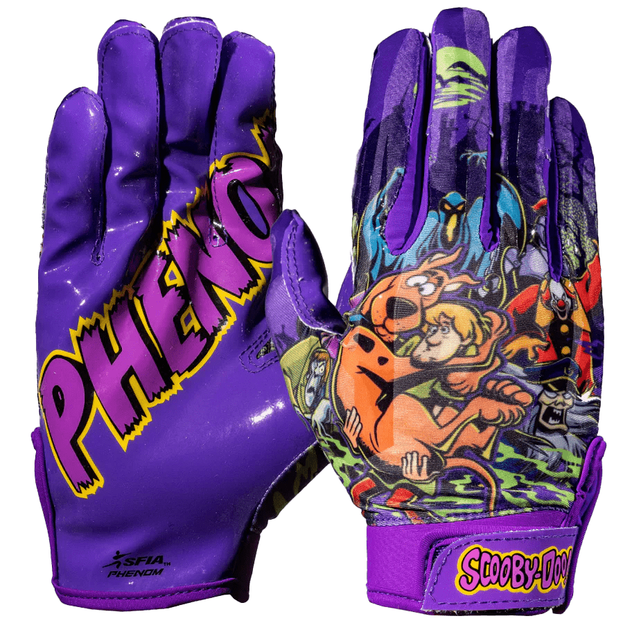 Phenom Elite Men's Scooby-Doo 'Unmasked' VPS1 Football Gloves Football Gloves Adult