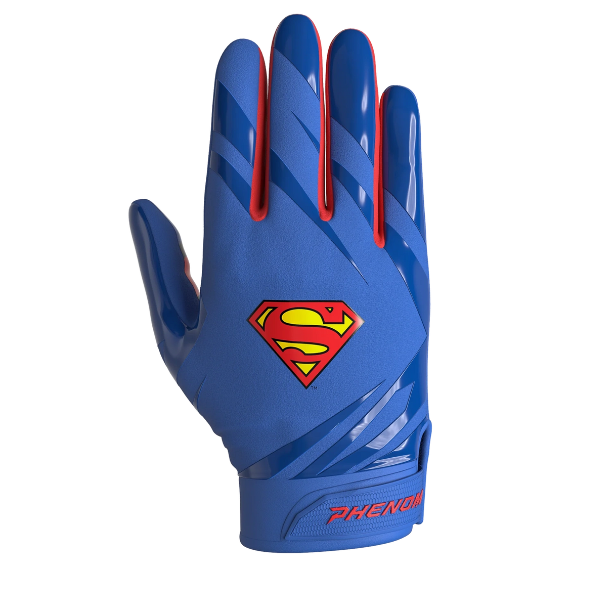 Phenom Elite Youth Superman Football Gloves - VPS5 Football Gloves Youth