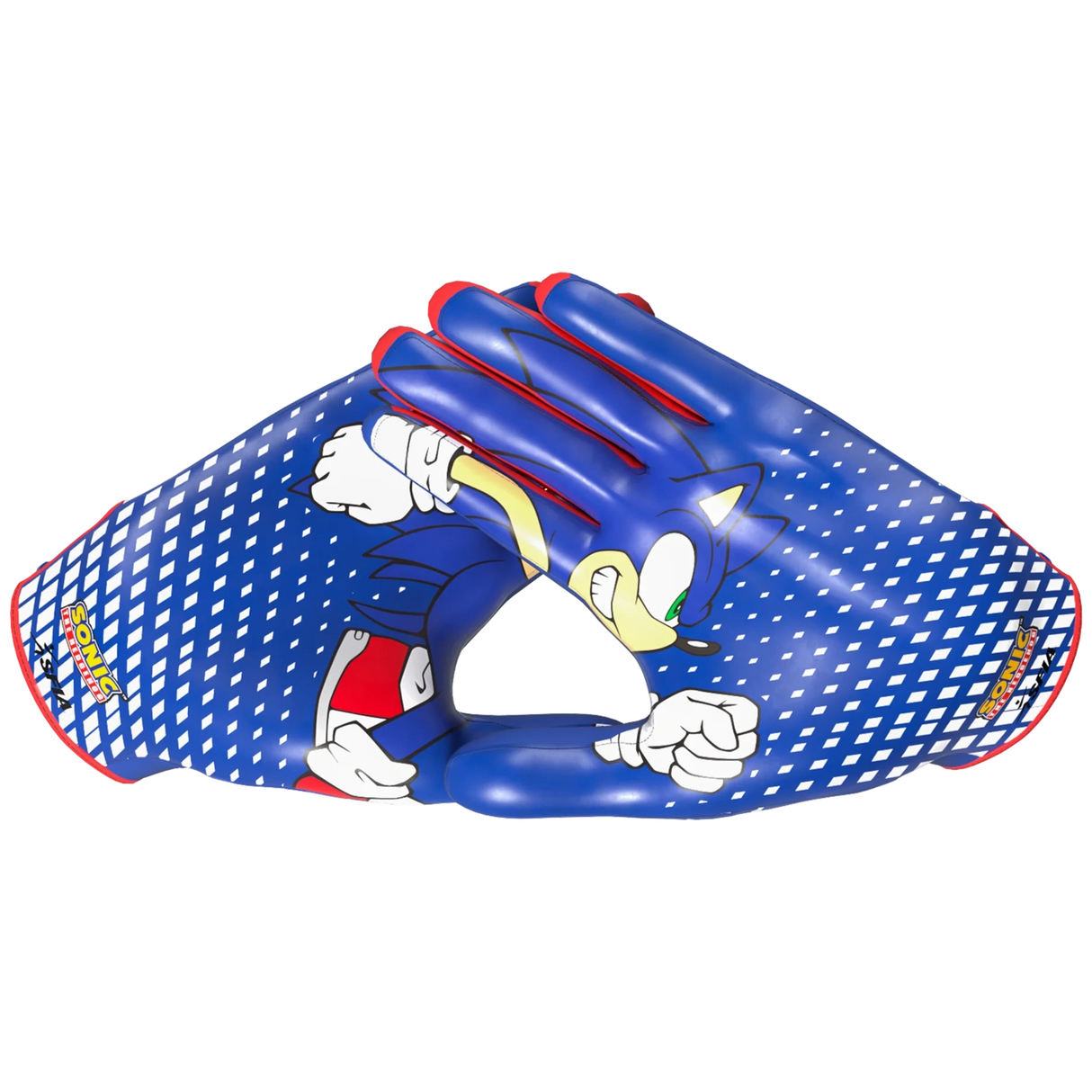 Phenom Elite Men's Sonic the Hedgehog Football Gloves - VPS5 Football Gloves Adult