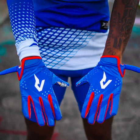 Phenom Elite Men's Sonic the Hedgehog Football Gloves - VPS5 Football Gloves Adult