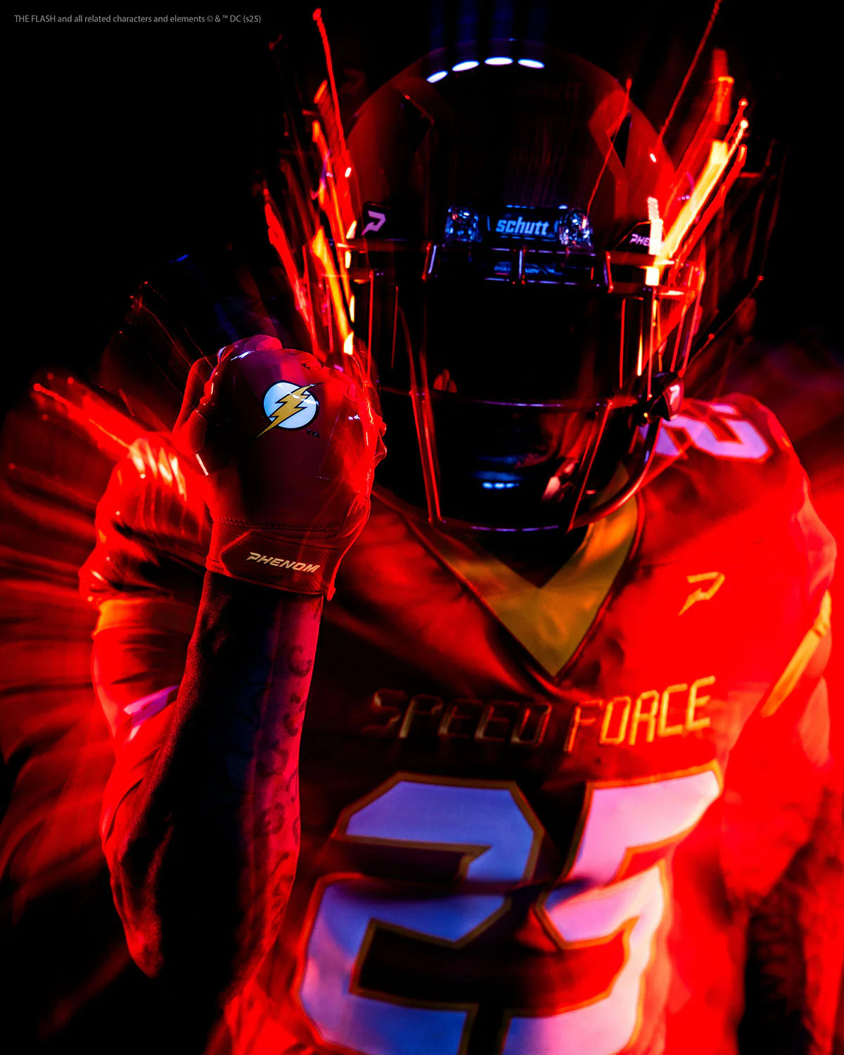 Phenom Elite Men's Flash VaporStick 5.0 Football Gloves Football Gloves Adult