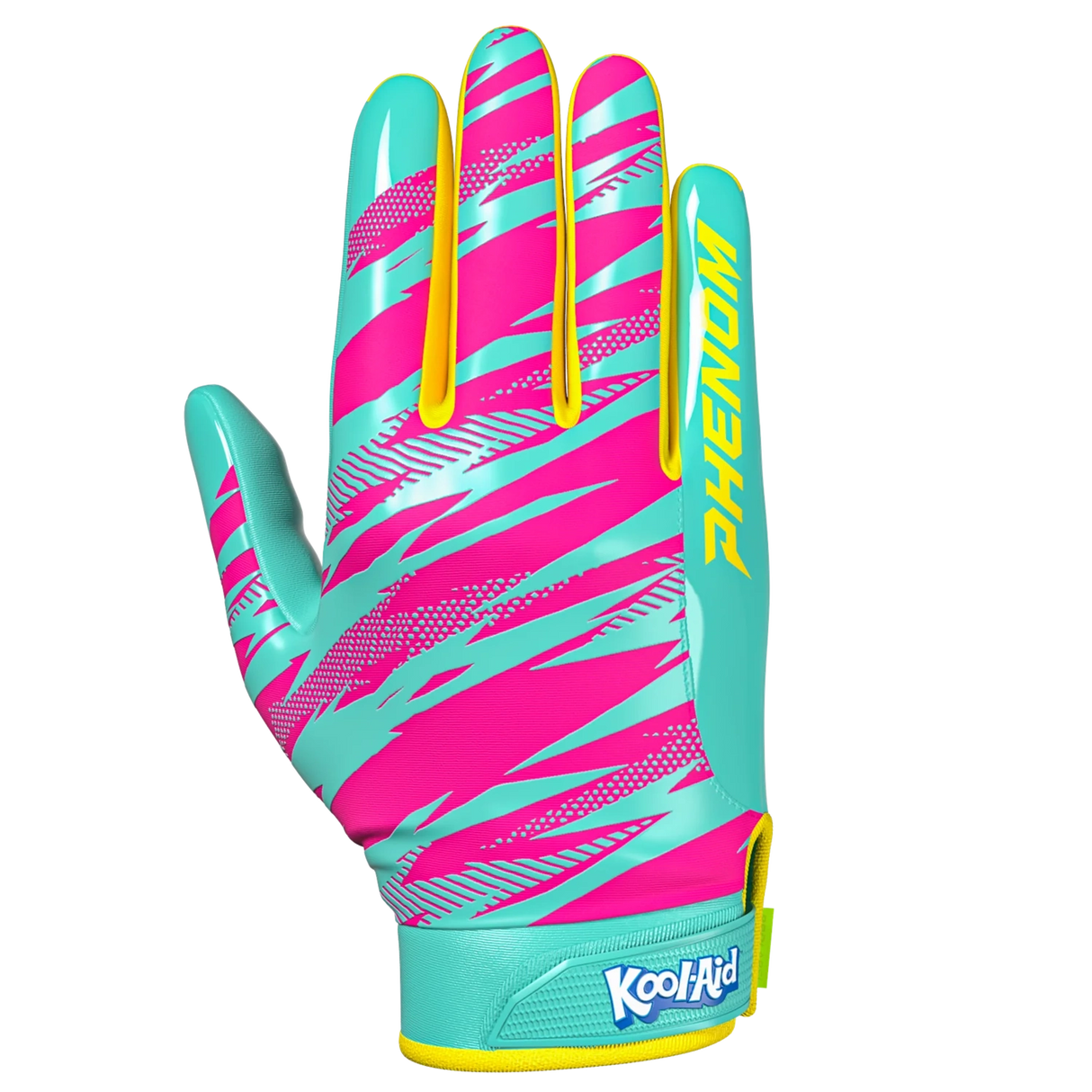 Phenom Elite Men's Kool-Aid 'Sharkleberry Fin' Football Gloves - VPS4 Football Gloves Adult