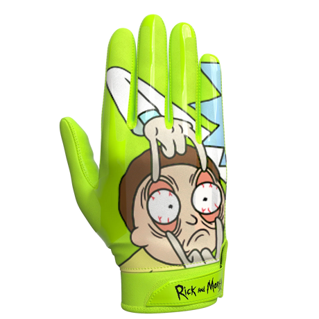 Phenom Elite Men's VPS1 Rick and Morty Football Gloves Football Gloves Adult