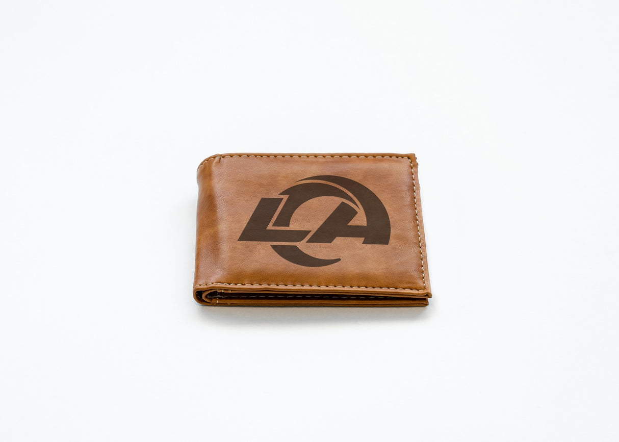 Rico Industries NFL Los Angeles Rams Laser Engraved Billfold Wallet-2
