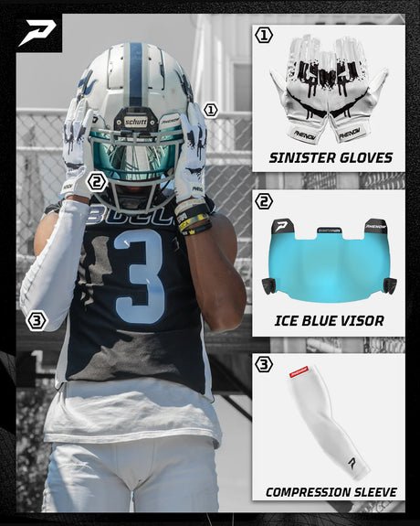 Phenom Elite Youth Sinister Football Gloves - VPS1 Football Gloves Youth