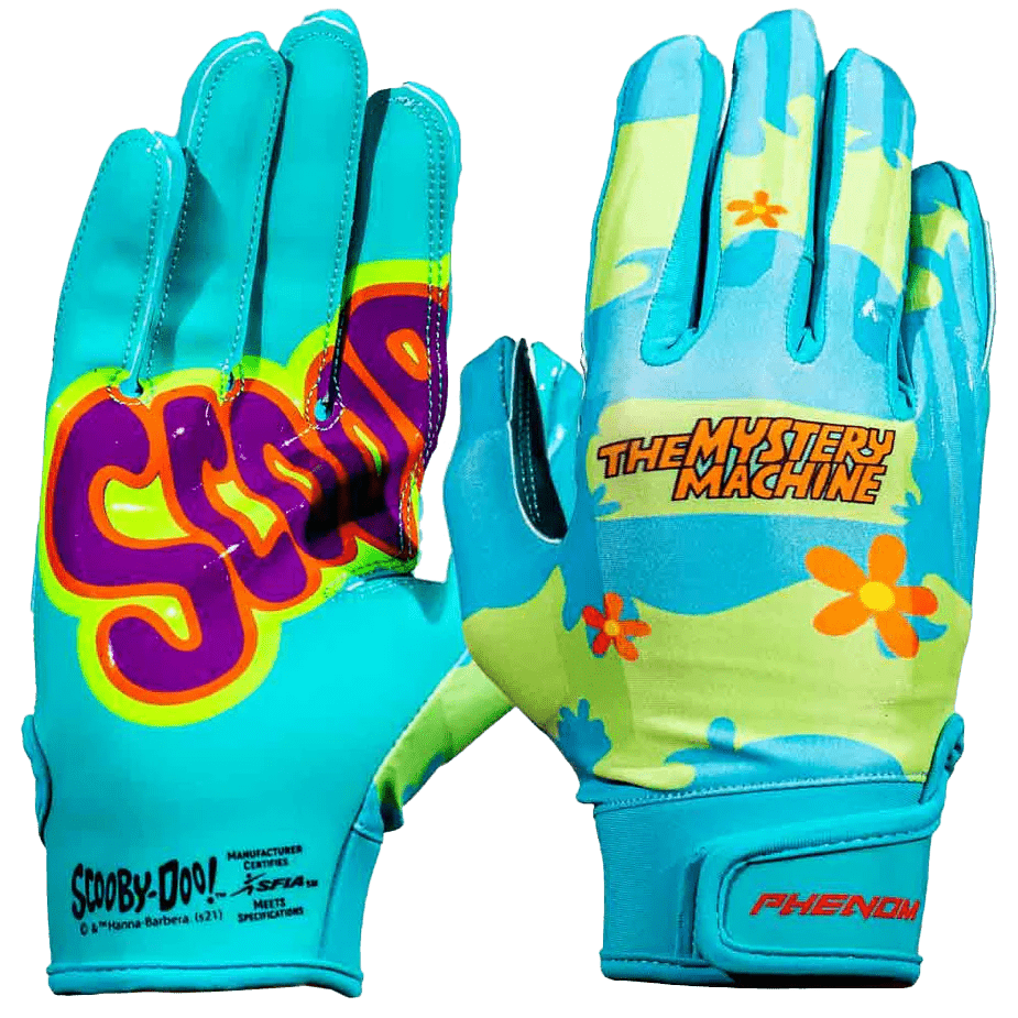 Phenom Elite Men's VPS1 Scooby-Doo Football Gloves Football Gloves Adult
