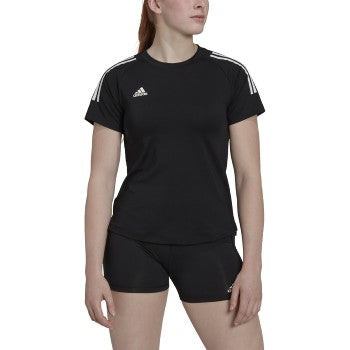 adidas Women's Hilo Jersey Cap Short Sleeve Shirt