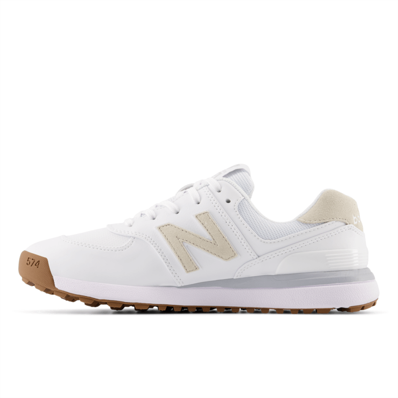 New Balance Women's 574 Greens V2 Golf Shoes - WG574WT Wide Womens Footwear Golf