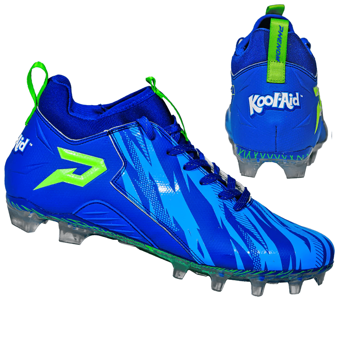 Phenom Elite Men's Kool-Aid 'Great Bluedini' Quantum Speed Football Cleats Football Footwear Adult