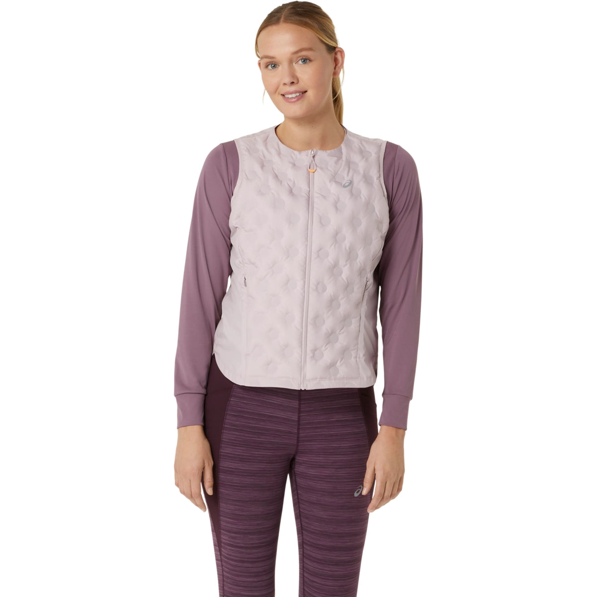 Asics Women's Nagino Run Padded Gilet Womens Apparel Jackets & Vests