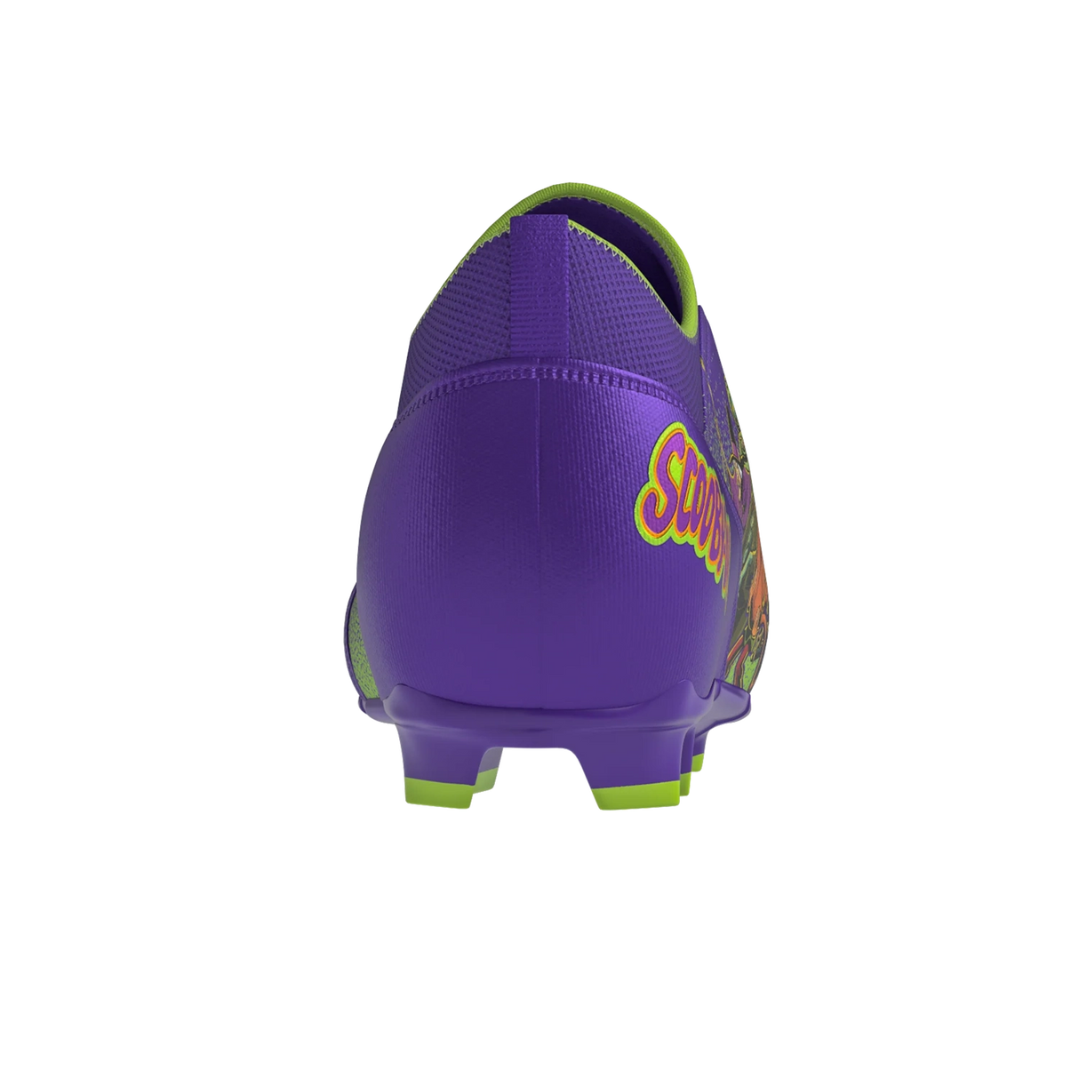 Phenom Elite Men's Scooby-Doo 'Unmasked' Purple Velocity 3.0 Football Cleats Football Footwear Adult