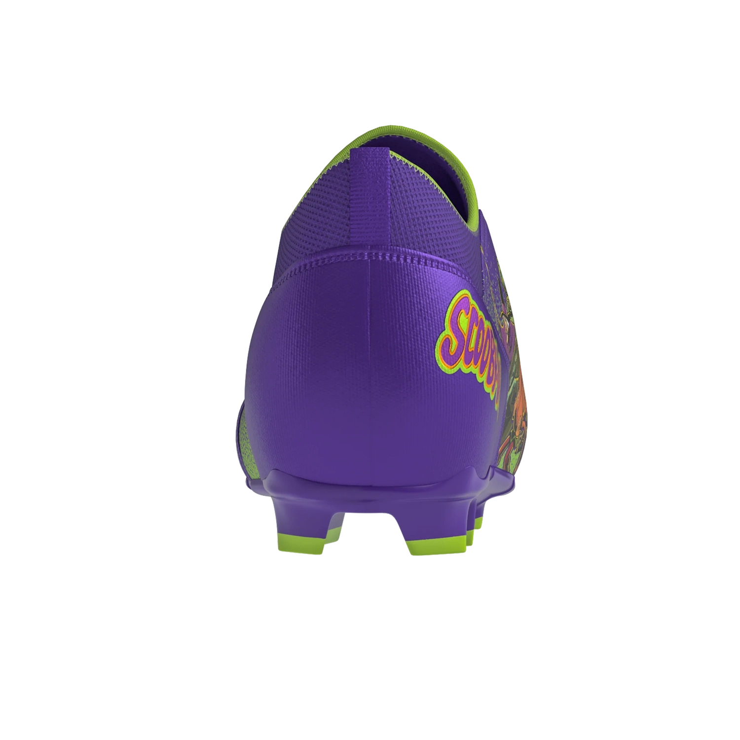 Phenom Elite Men's Scooby-Doo 'Unmasked' Purple Velocity 3.0 Football Cleats Football Footwear Adult