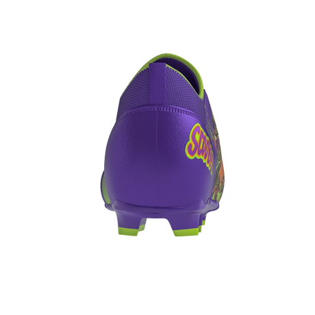 Phenom Elite Men's Scooby-Doo 'Unmasked' Purple Velocity 3.0 Football Cleats Football Footwear Adult
