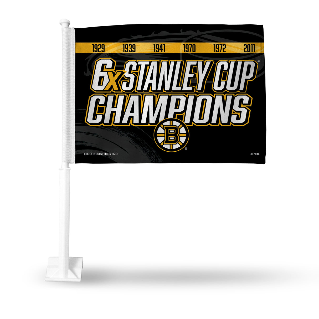 NHL Boston Bruins Car Flag Fan Gear NHL Boston Bruins