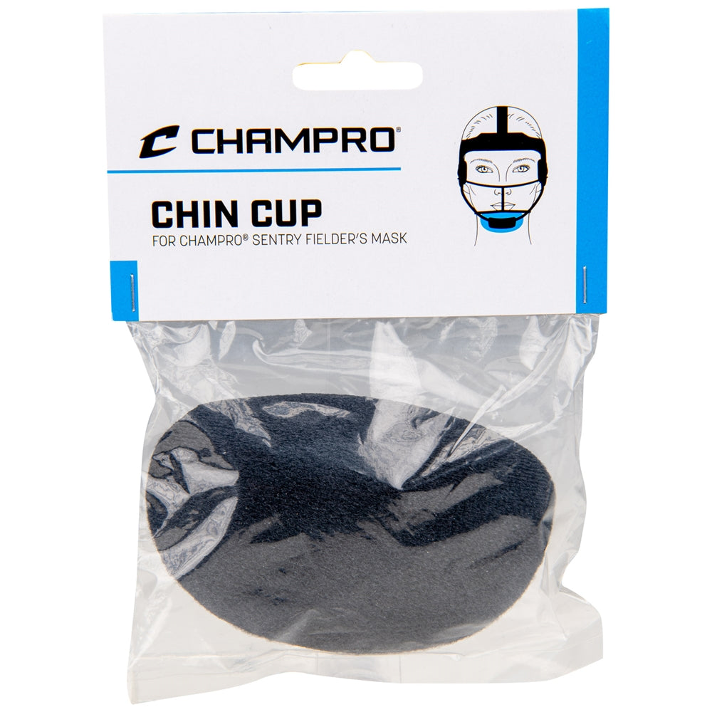 Champro Sentry Fielder’s Mask Replacement Chin Cup Retail Packaging Softball Catcher's Protective Equipment All