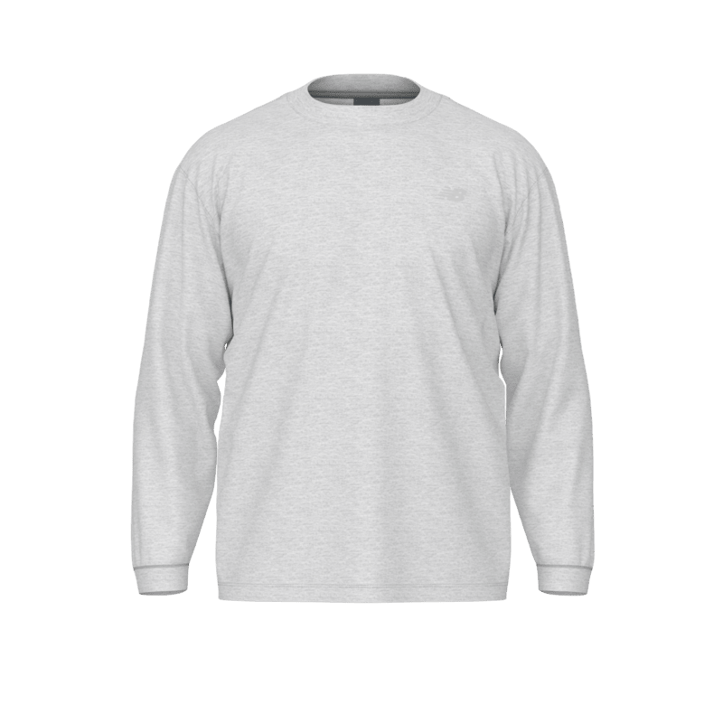 New Balance Men's Athletics Cotton Long Sleeve Mens Apparel Shirts & Tops